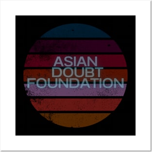 asian doubt foundation Posters and Art